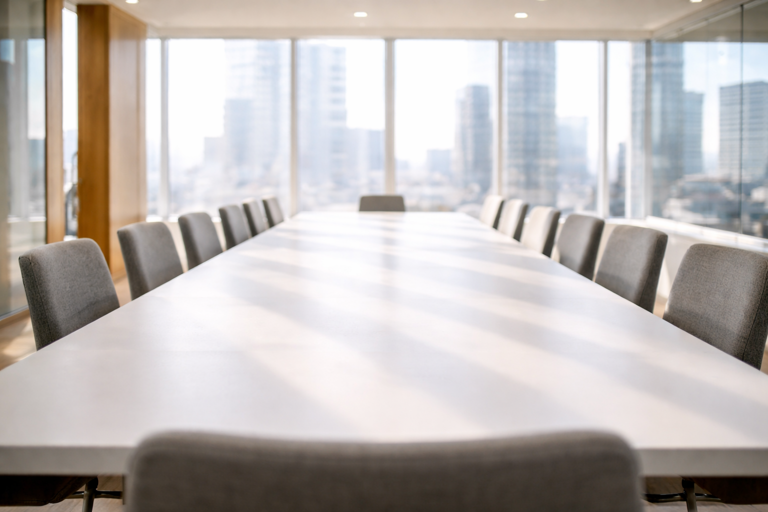 CFO stress-testing board presentation narrative with structured notes