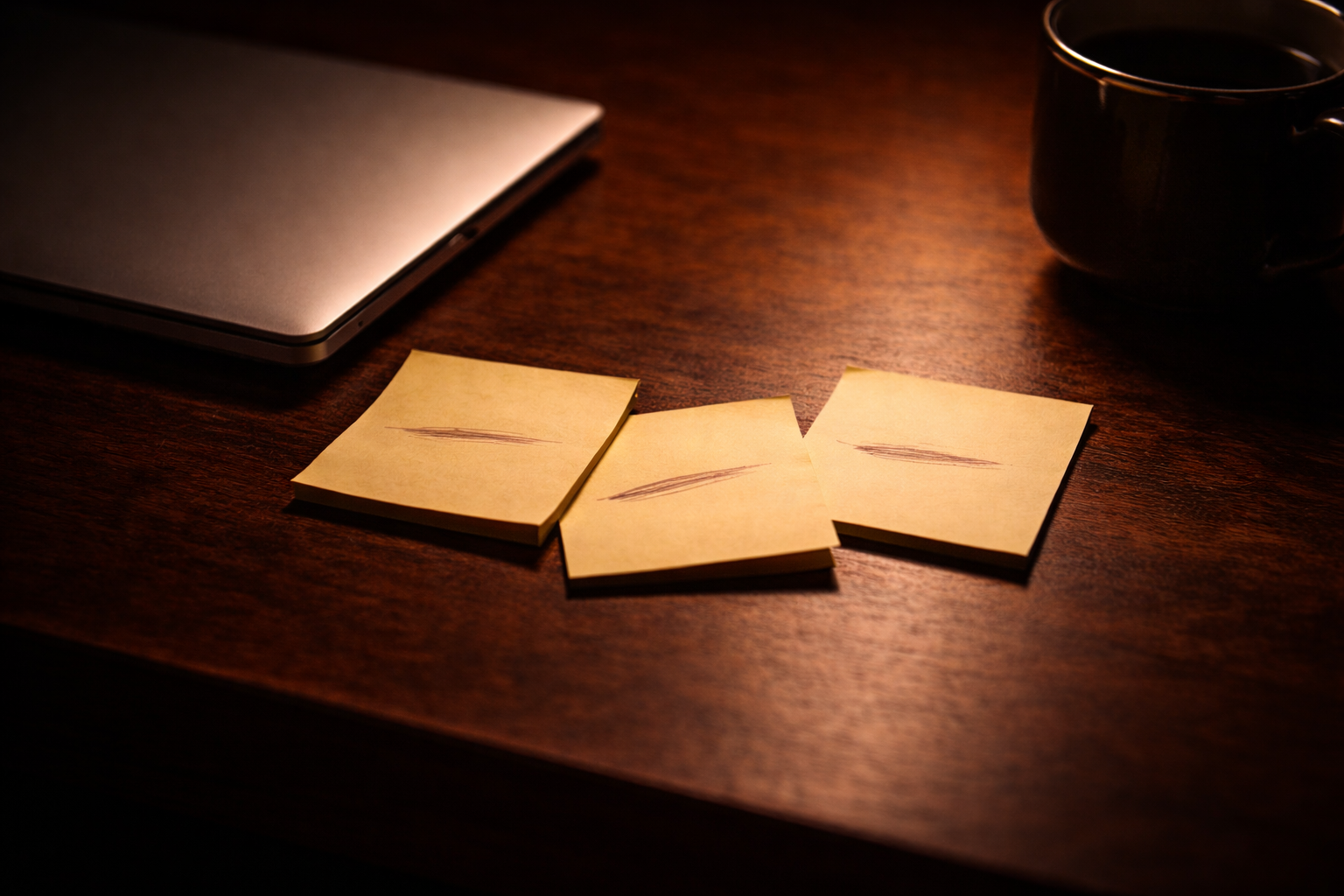 Executive workspace with meeting prep notes and a Claude chat window open