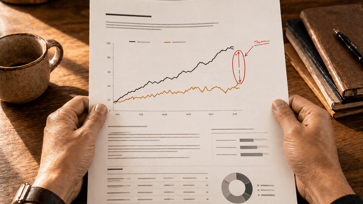 A quarterly D&I dashboard with leading indicators tracked alongside annual targets — turning intentions into measurable commitments